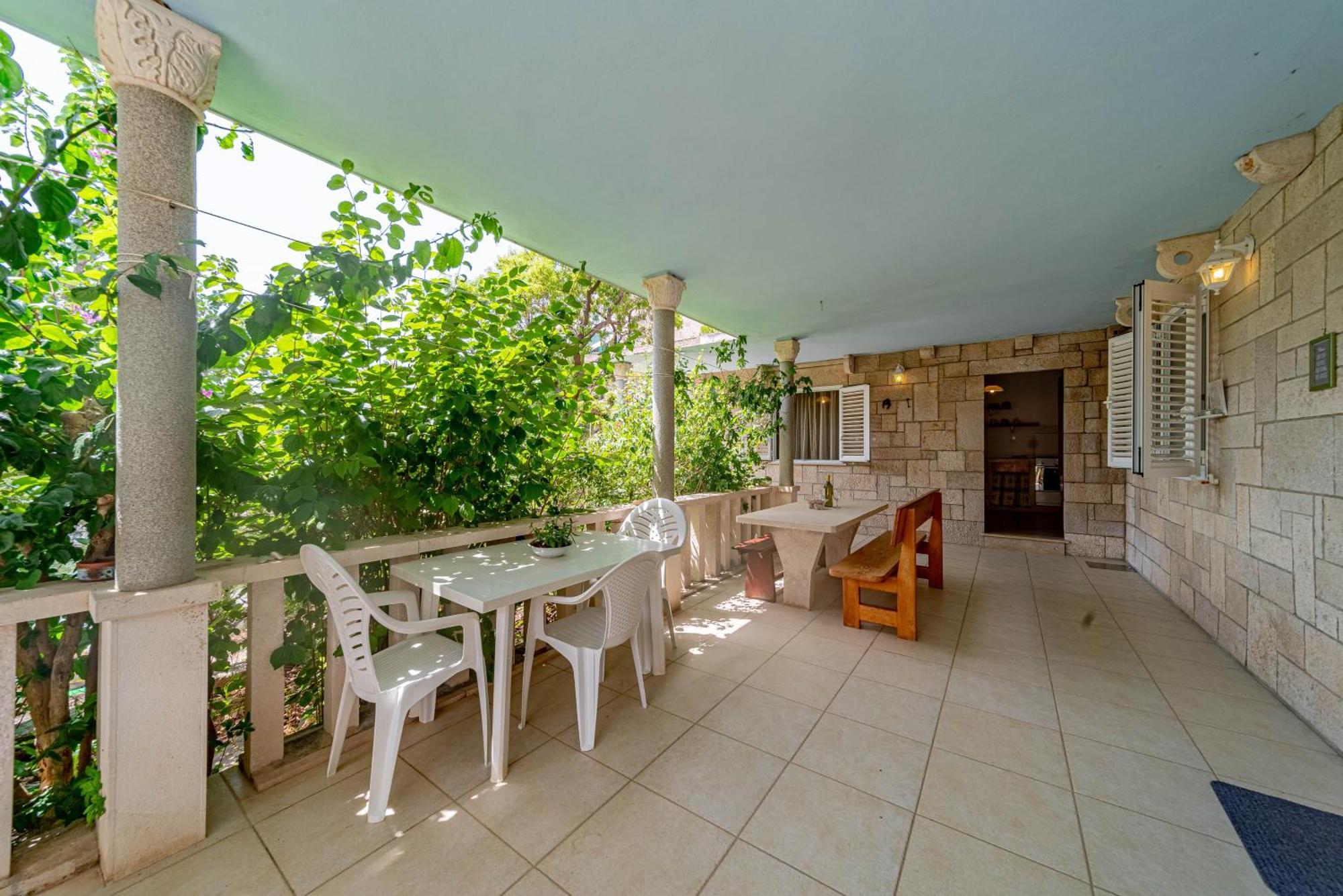 Seaside House For Families With Children Cove Rasohatica, Korcula - 4386 Lumbarda Bagian luar foto