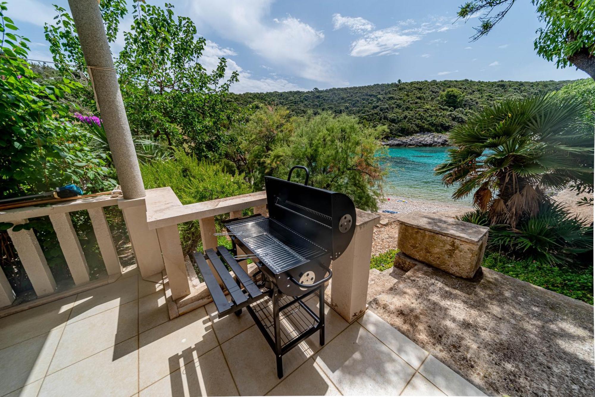 Seaside House For Families With Children Cove Rasohatica, Korcula - 4386 Lumbarda Bagian luar foto